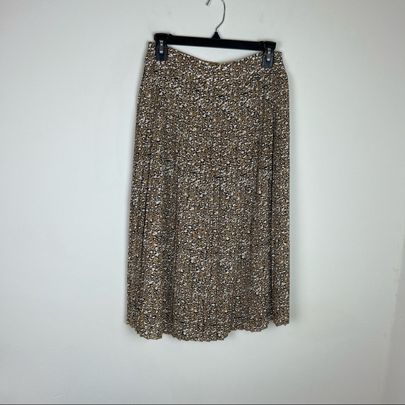 ❌Zara High Rise Waisted Printed Skort Skirt Black Size S - Picture 3 of 7